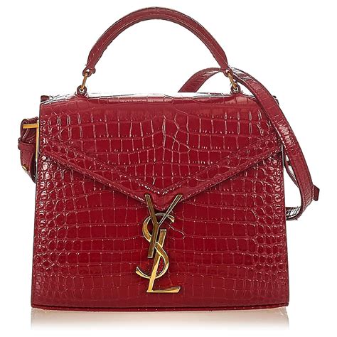 ysl red bags precious cassandre|yves Saint Laurent cassandra bag.